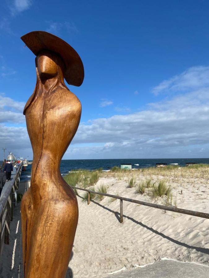 Freistehendes Einfamilienhaus Mit Boddenblick Naehe Ostsee Fuhlendorf  Ngoại thất bức ảnh